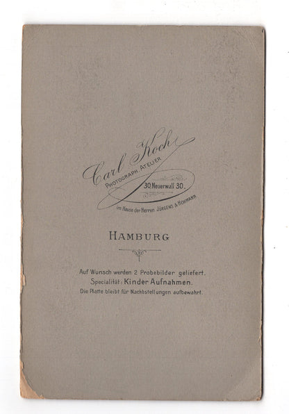 Fotografie Feines Paar - Hamburg 1900er / CAB X-32
