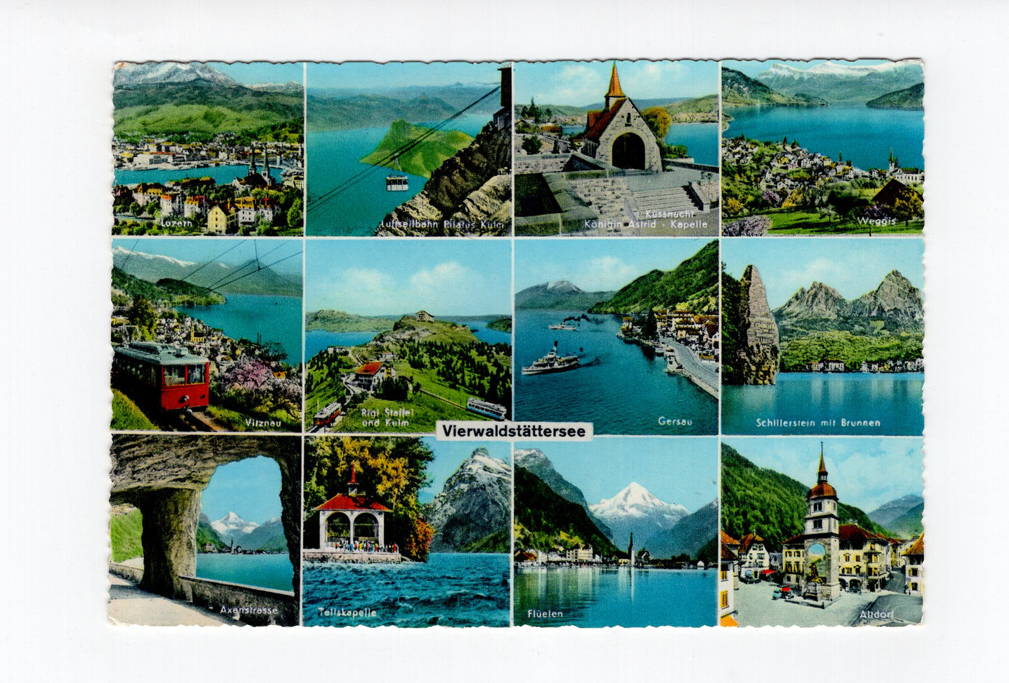 Ansichtskarte Vierwaldstättersee / Schweiz