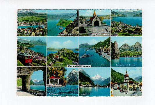 Ansichtskarte Vierwaldstättersee / Schweiz