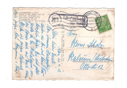 Ansichtskarte Okertalsperre im Harz / K1-55