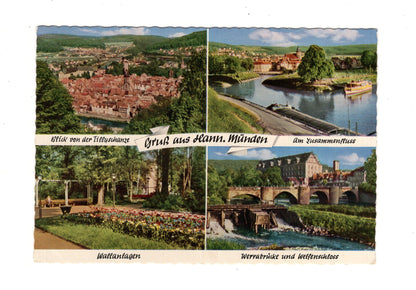 Ansichtskarte Hann. Münden / Wallanlagen +++