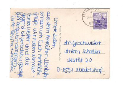 Ansichtskarte Schruns - Tschagguns - Vandans / Vorarlberg / Österreich
