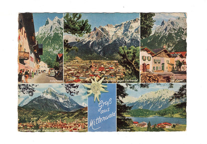 Ansichtskarte Mittenwald / Bayerisches Hochgebirge / G1-55