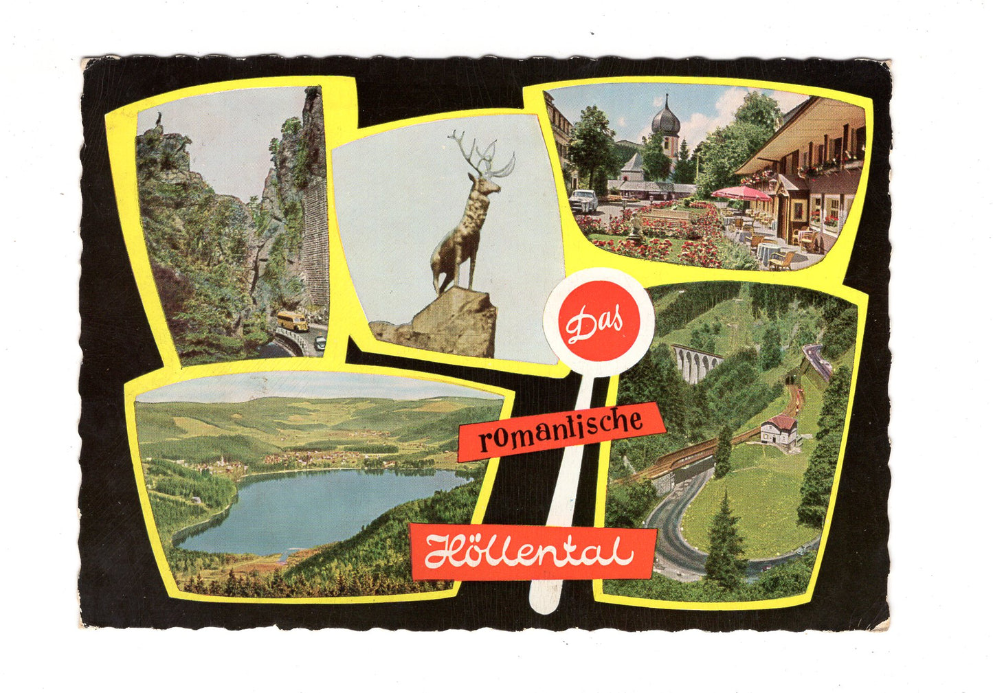 Ansichtskarte Das romantische Höllental / Südschwarzwald / H1-52