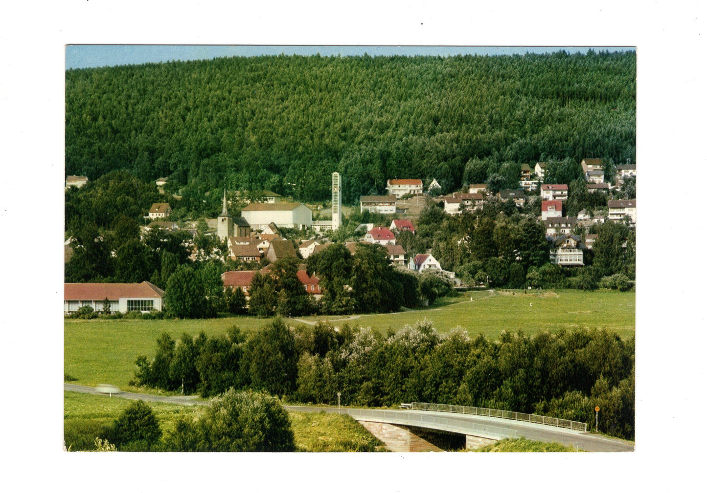 Ansichtskarte Bad Bocklet / Sanatorium Dr. Trümbach