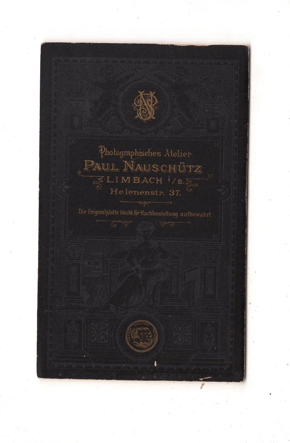 Fotografie Feiner Junge - Limbach 1890er / CDV N1-05