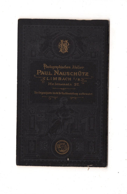 Fotografie Feiner Junge - Limbach 1890er / CDV N1-05