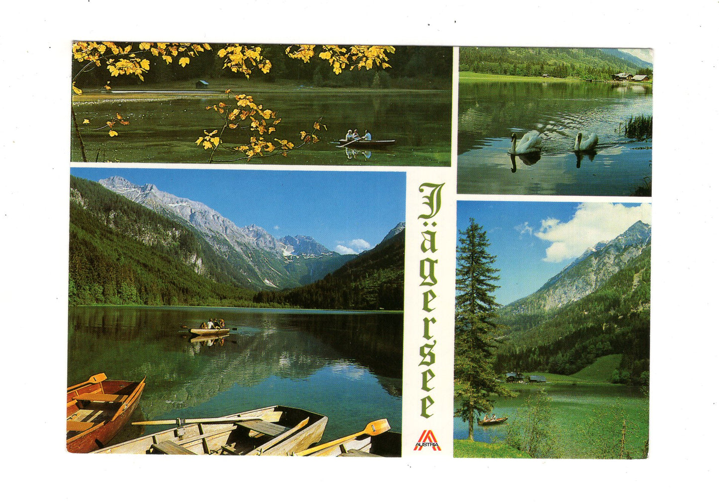 Ansichtskarte Jägersee im Kleinarltal / Salzburger Land / Österreich