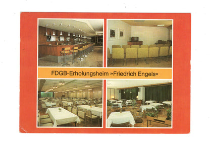 Ansichtskarte Templin / FDGB-Erholungsheim Friedrich Engels