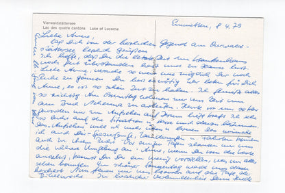 Ansichtskarte Vierwaldstättersee / Schweiz