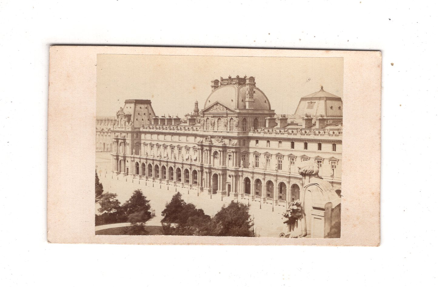 Fotografie Louvre - Paris 1870er