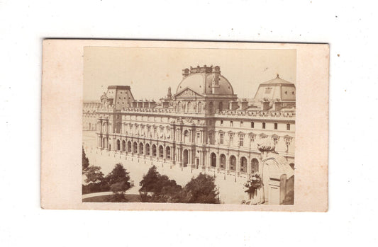 Fotografie Louvre - Paris 1870er