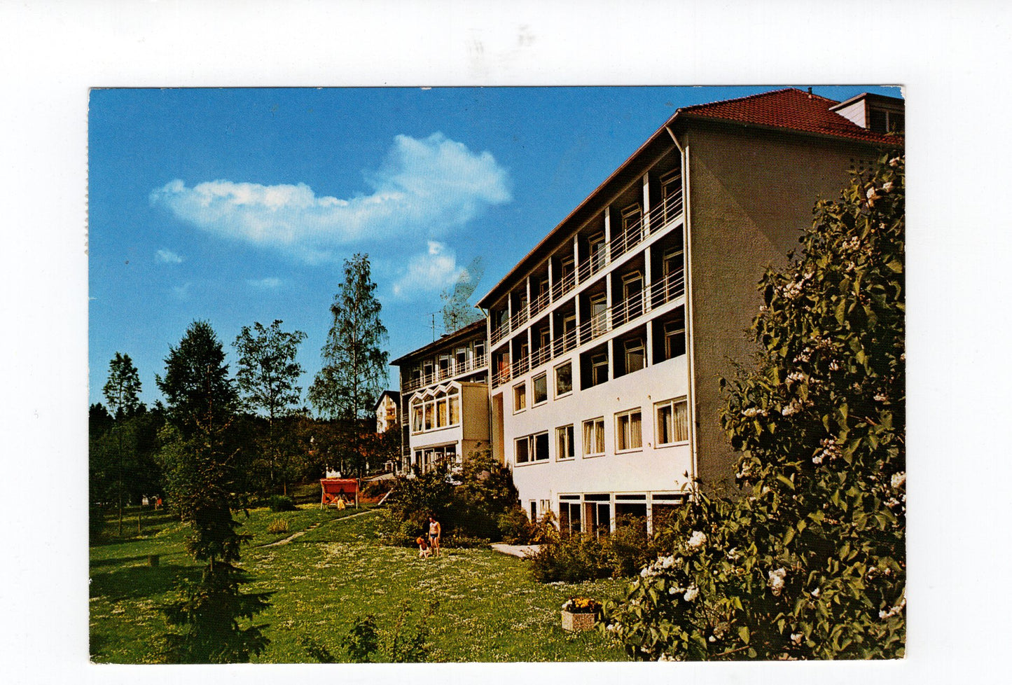 Ansichtskarte Grönenbach im Allgäu / Sanatorium Dr. Krautheim