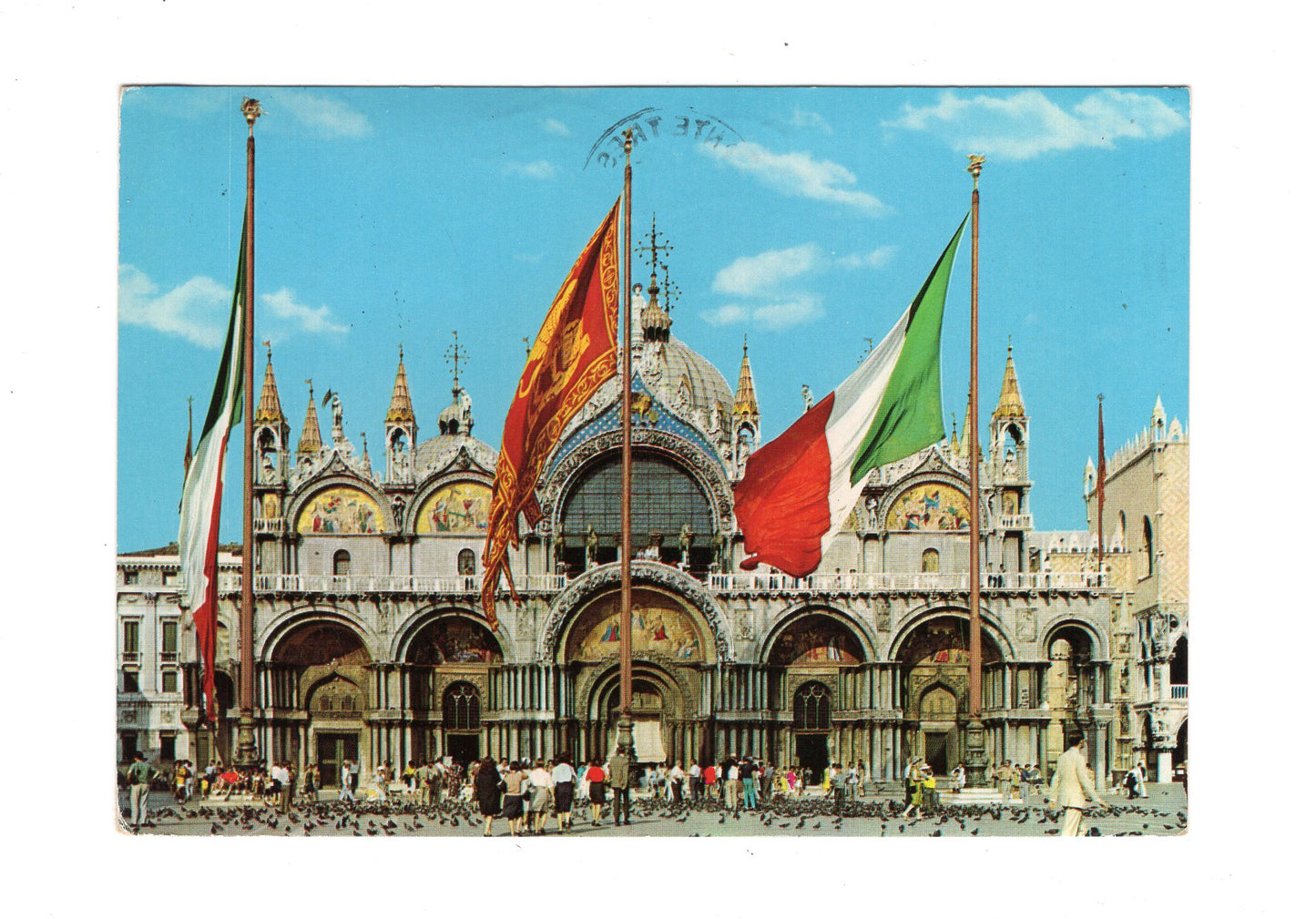 Ansichtskarte Venezia Venedig / Basilica S. Marco / Italien