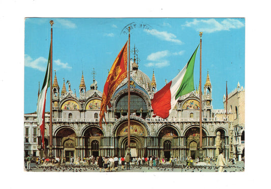 Ansichtskarte Venezia Venedig / Basilica S. Marco / Italien