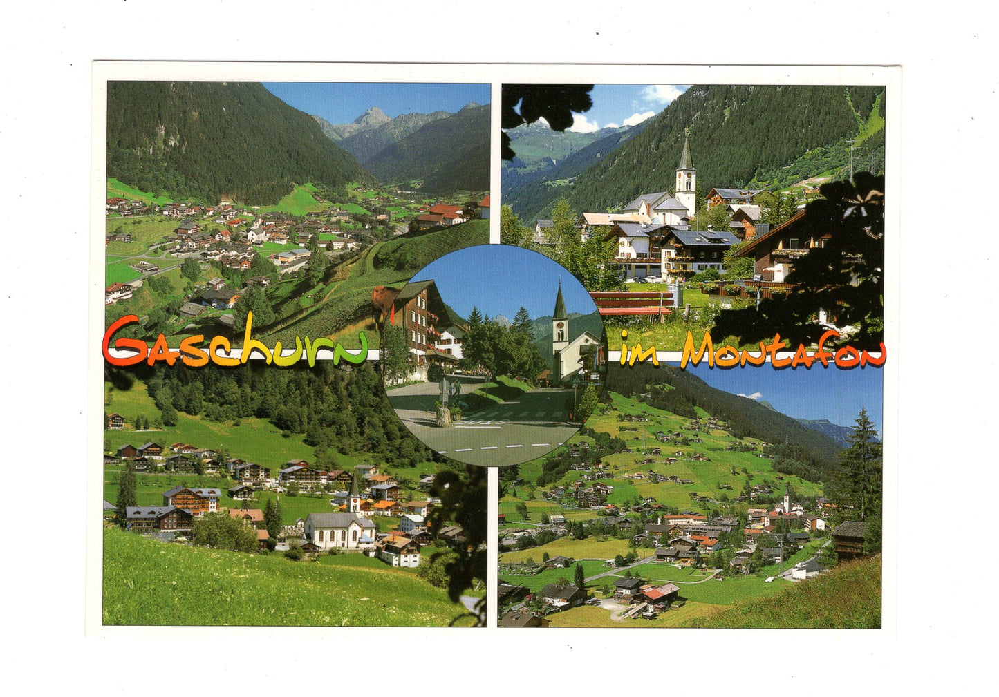 Ansichtskarte Gaschurn im Montafon / Vorarlberg / Österreich