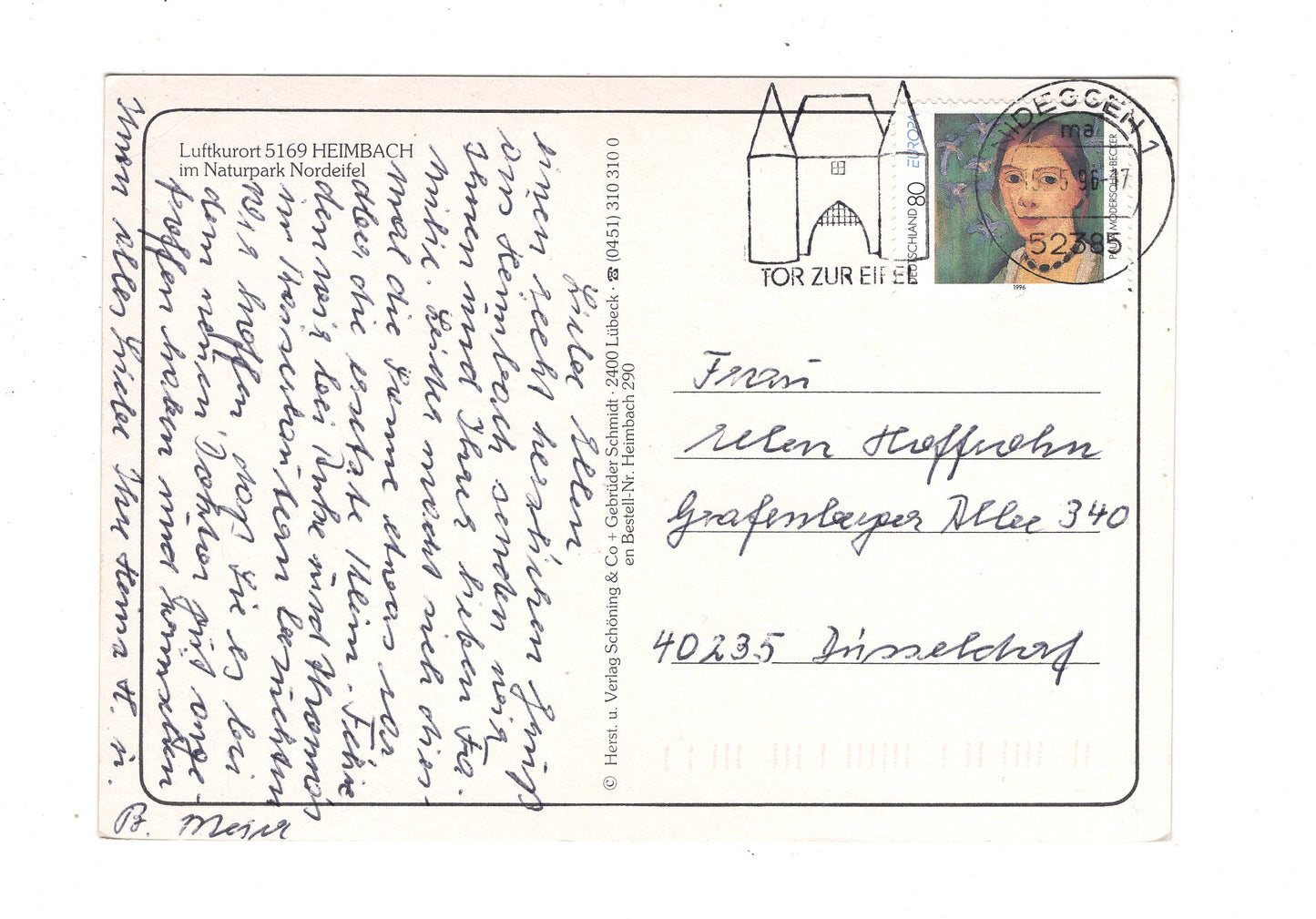 Ansichtskarte Heimbach / Eifel / M1-60