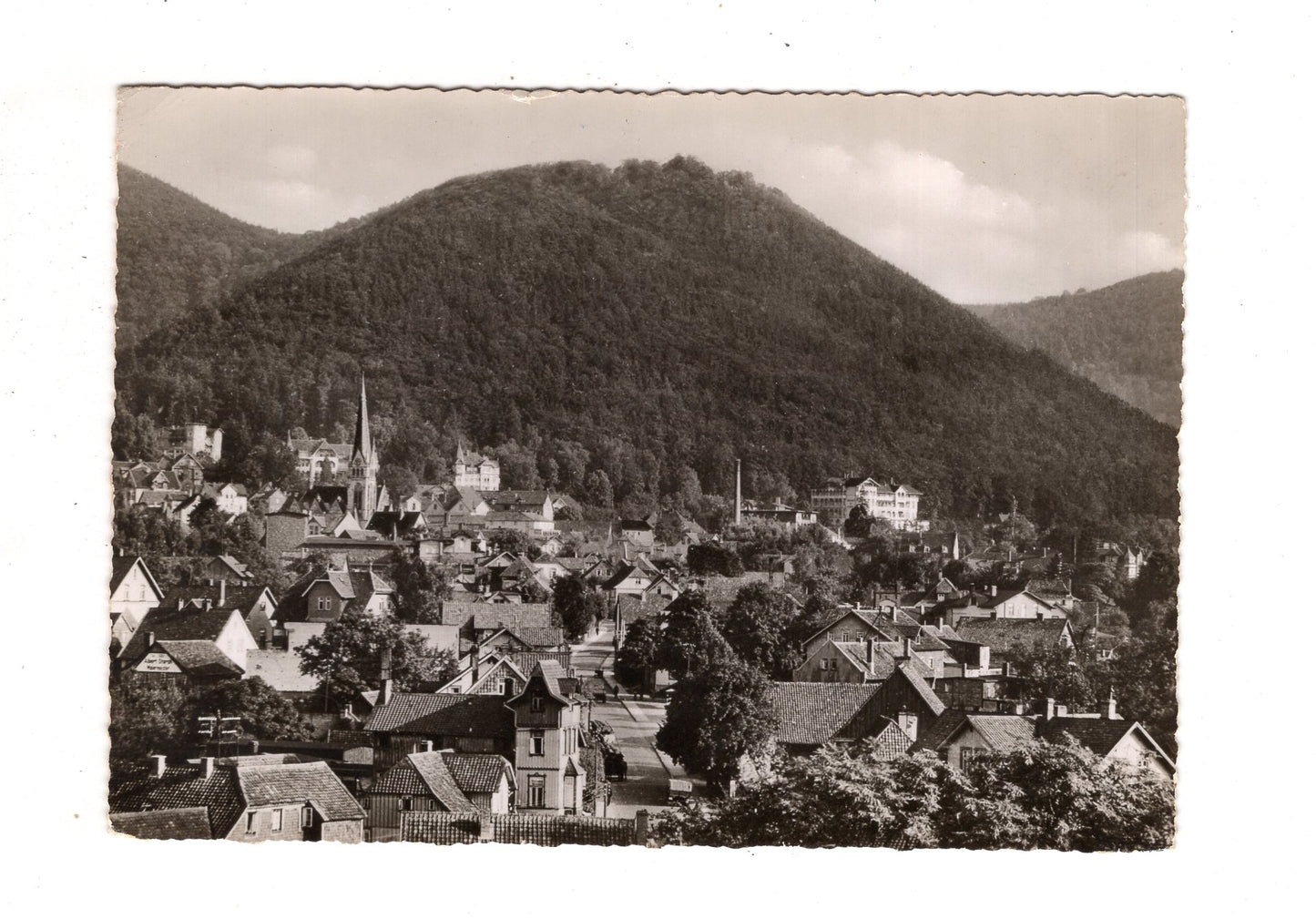 Ansichtskarte Bad Harzburg mit Burgberg / J1-63