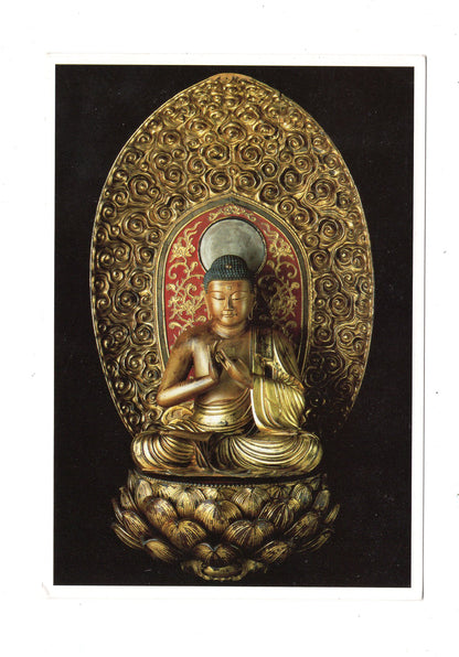 Ansichtskarte / Kunst Amida-nyorai / Buddah
