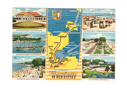 Ansichtskarte Ferienbäder an der Ostsee / Travemünde +++