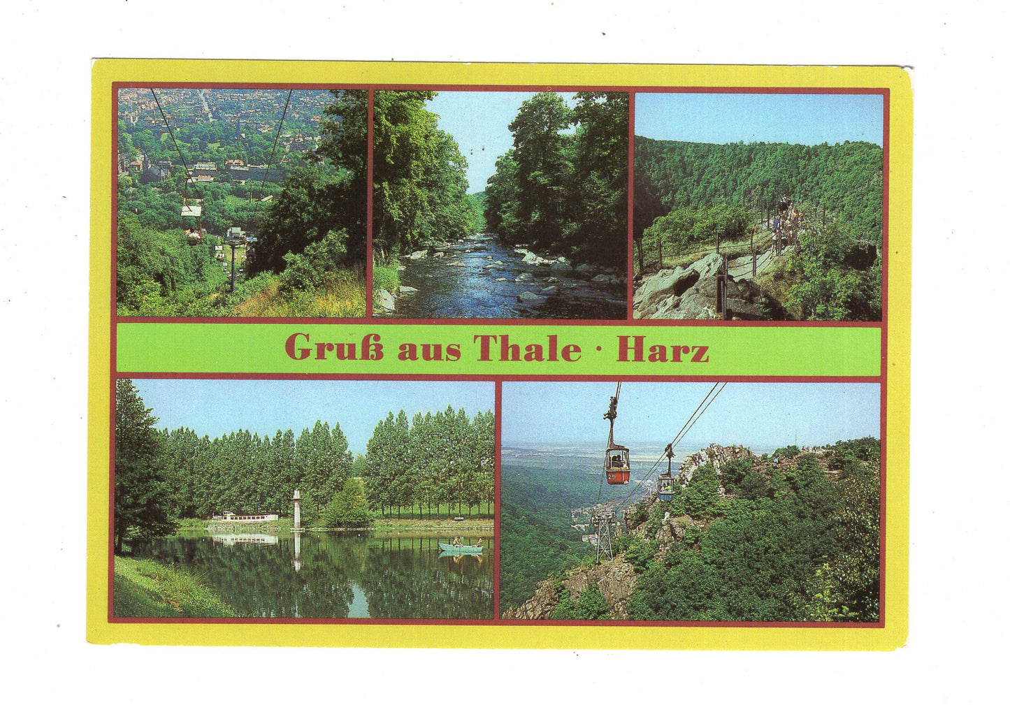 Ansichtskarte Thale / Harz / Bodetal +++ / K1-55