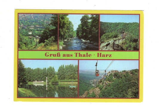 Ansichtskarte Thale / Harz / Bodetal +++ / K1-55