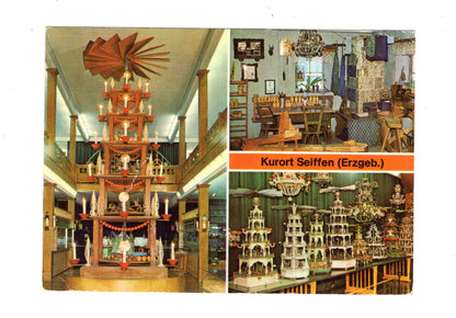 Ansichtskarte Kurort und Spielzeugdorf Seiffen / Erzgebirge