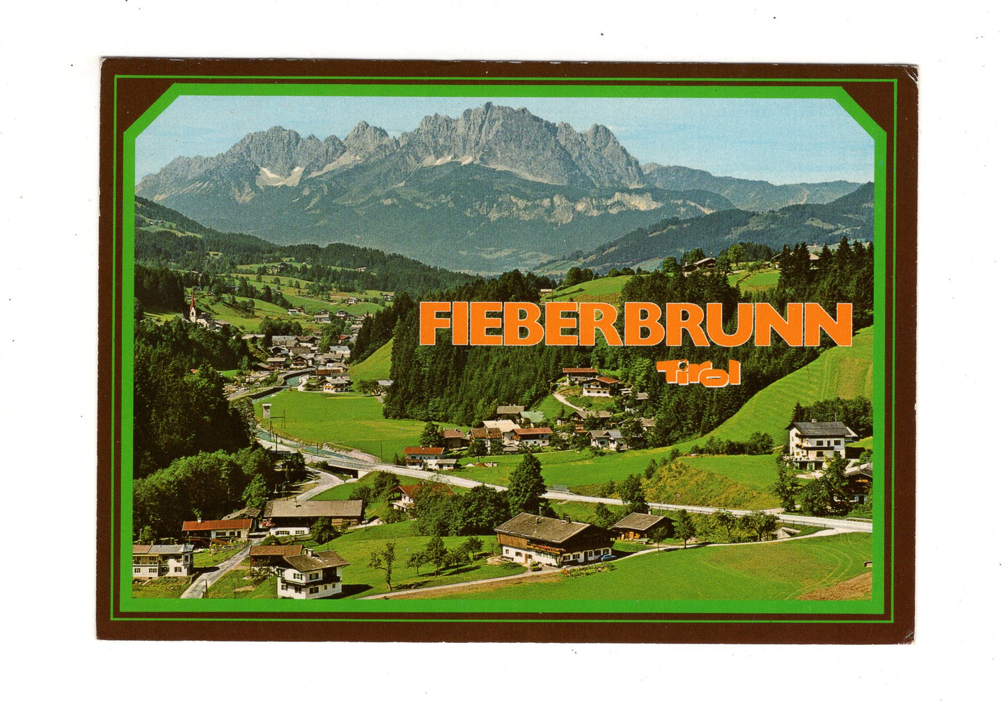 Ansichtskarte Fieberbrunn / Tirol / Österreich