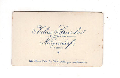 Fotografie Feine Dame - Neugersdorf 1880er