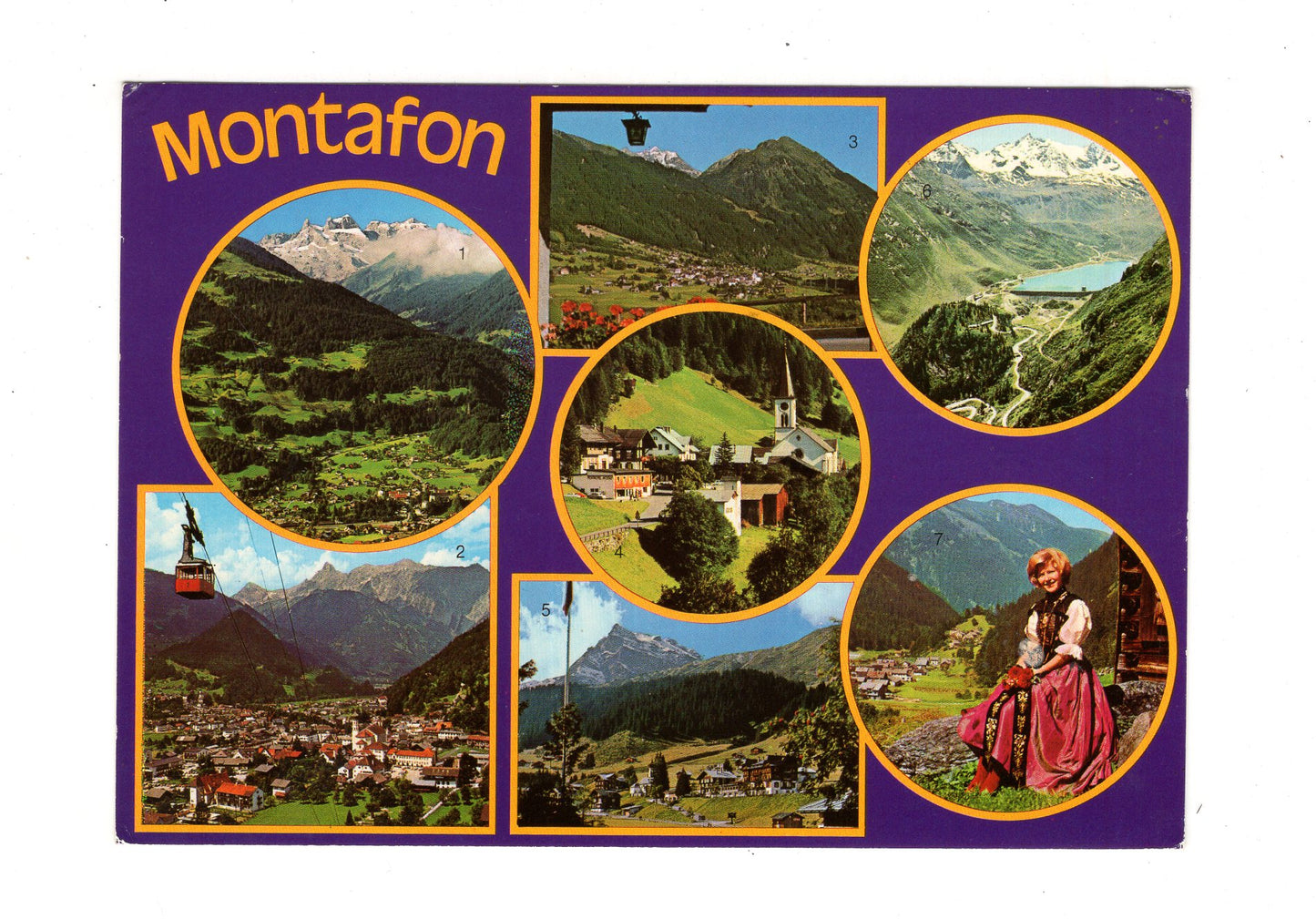 Ansichtskarte Montafon / Vorarlberg / Österreich