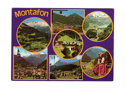 Ansichtskarte Montafon / Vorarlberg / Österreich