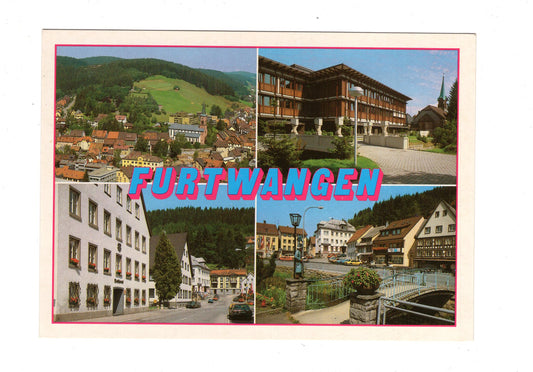 Ansichtskarte Furtwangen / Schwarzwald / H1-52