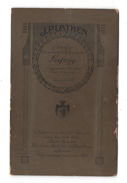 Fotografie Feines Paar - Leipzig 1900er / CAB X-32