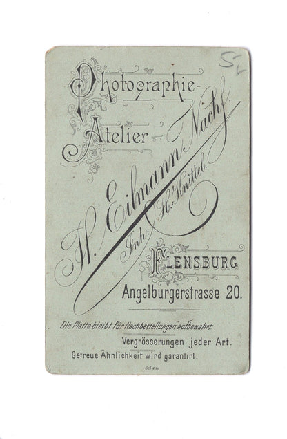 Fotografie Niedlicher kleiner Junge - Flensburg 1890er