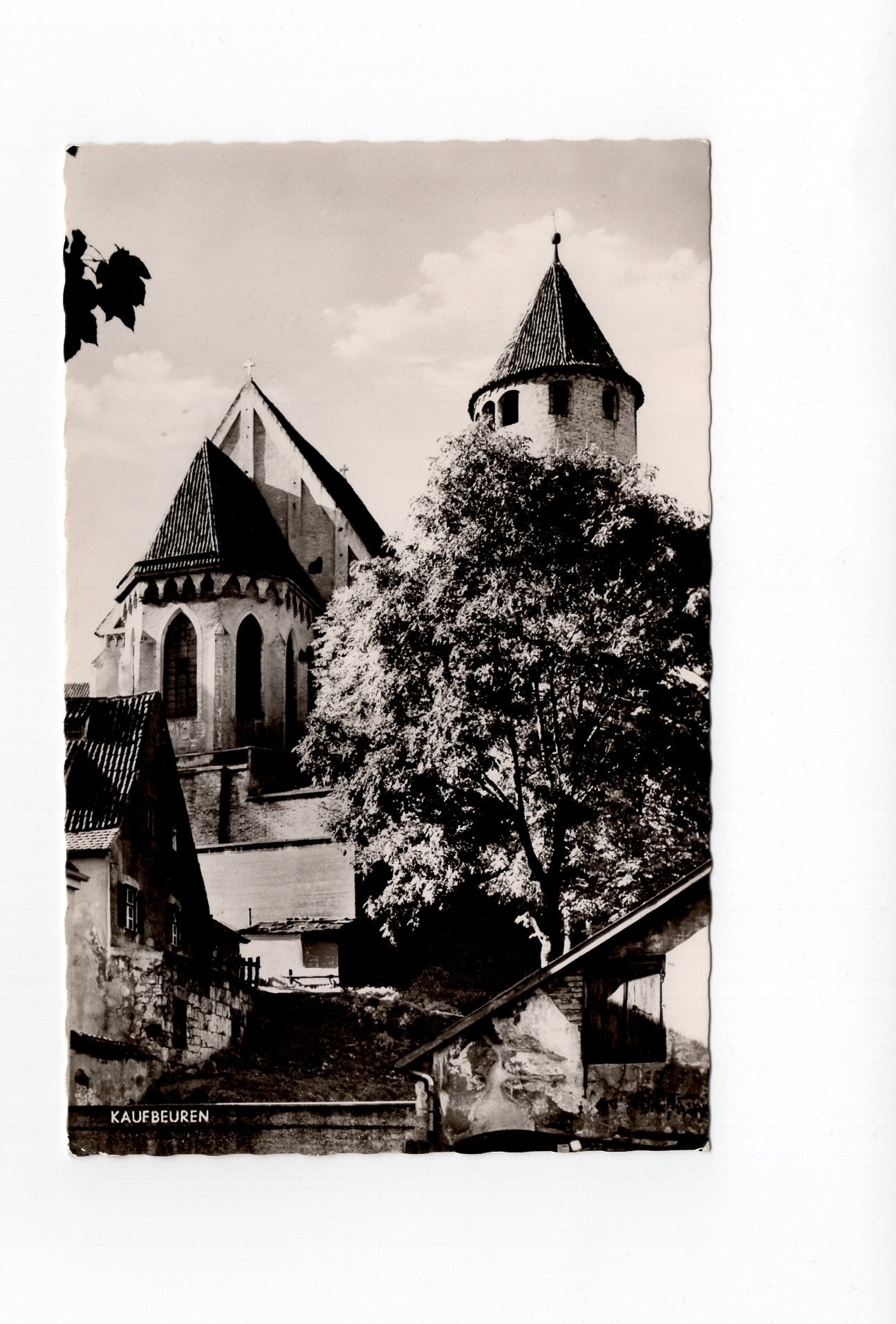 Ansichtskarte Kaufbeuren / Allgäu / St. Blasiuskirche