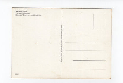 Ansichtskarte Blick auf Brunnen und Urner See / Vierwaldstättersee / Schweiz