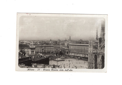 Ansichtskarte Milano Mailand / Piazza Duomo / Italien