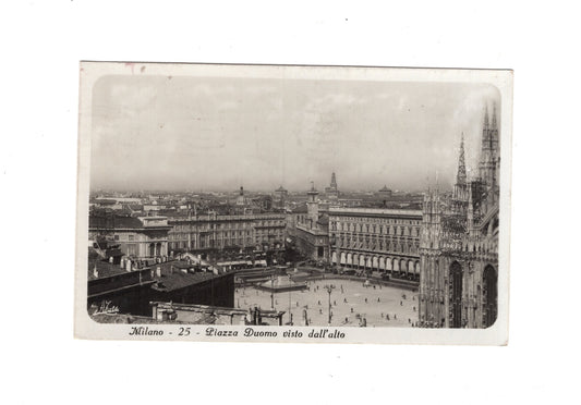 Ansichtskarte Milano Mailand / Piazza Duomo / Italien