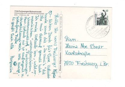 Ansichtskarte Furtwangen / Schwarzwald / H1-52