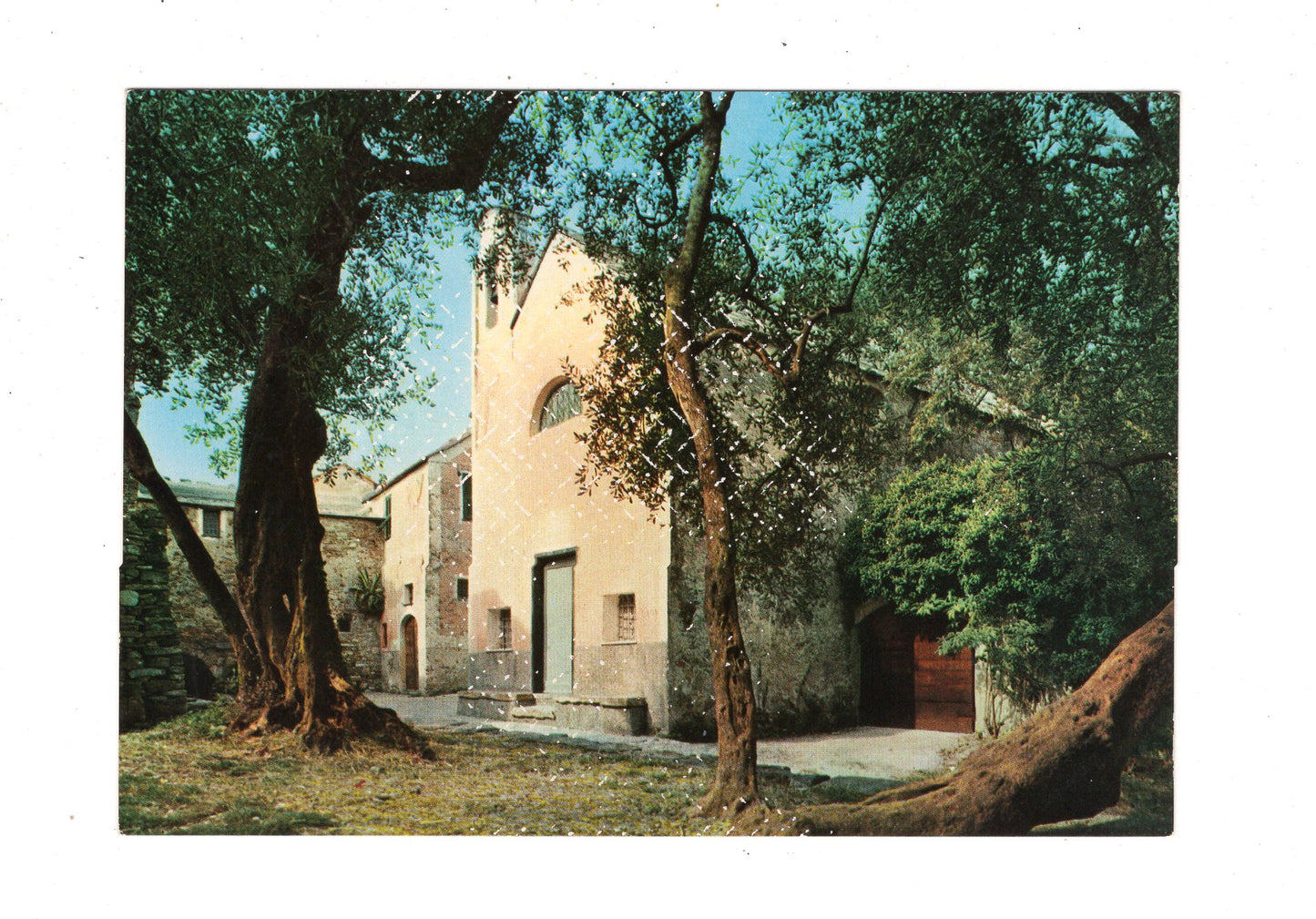Ansichtskarte Colla Micheri / Piazza e Chiesa di S. Michele / Italien / N1-62