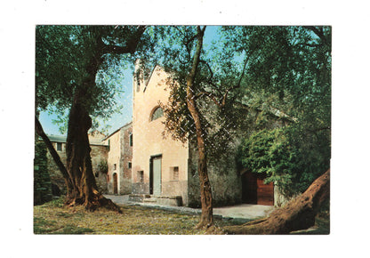 Ansichtskarte Colla Micheri / Piazza e Chiesa di S. Michele / Italien / N1-62