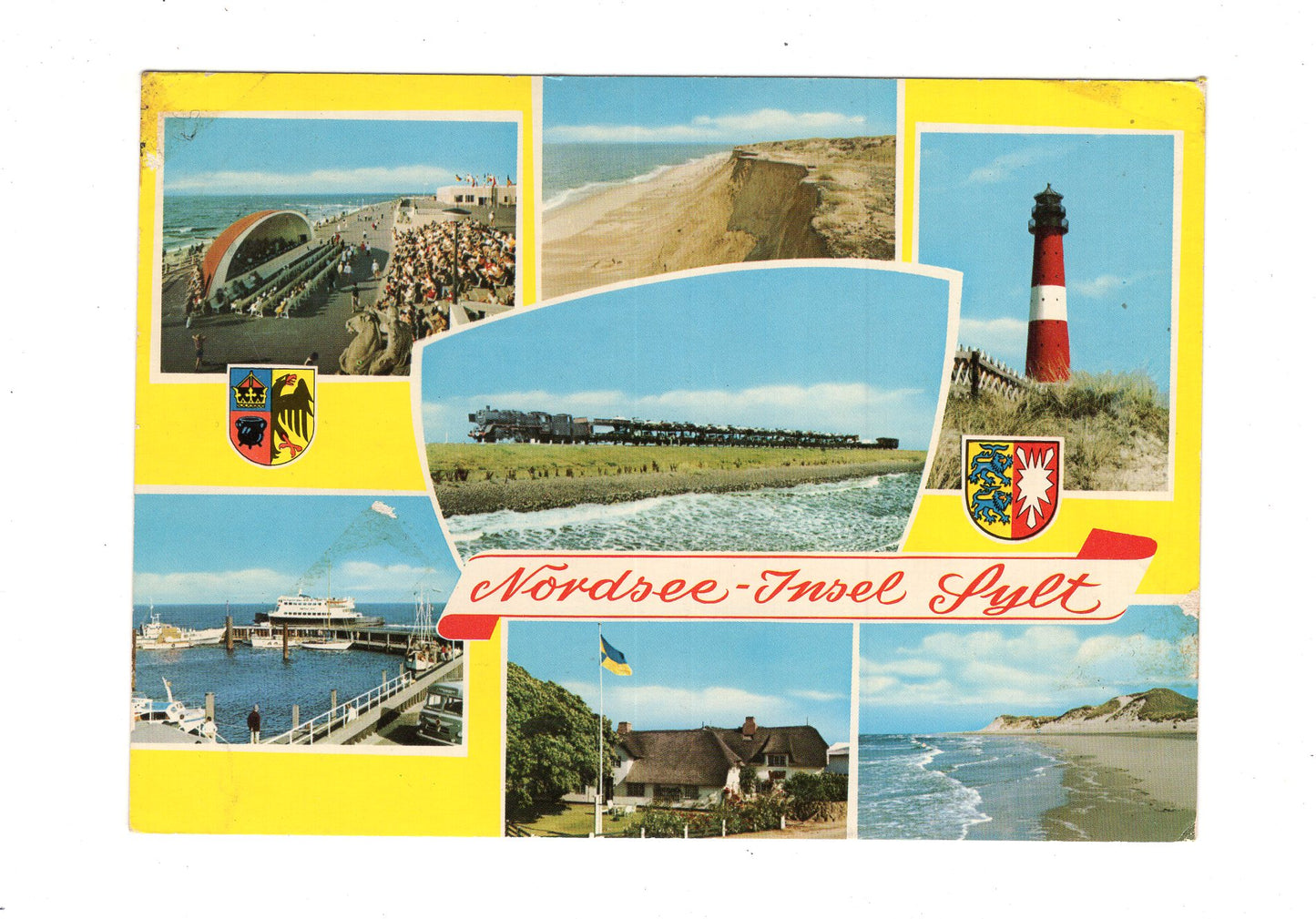 Ansichtskarte Nordsee-Insel Sylt