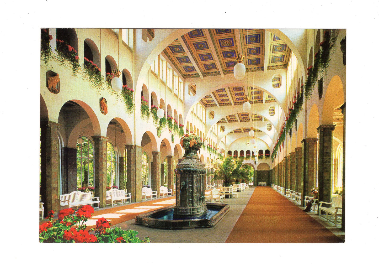 Ansichtskarte Bad Kissingen / Wandelhalle