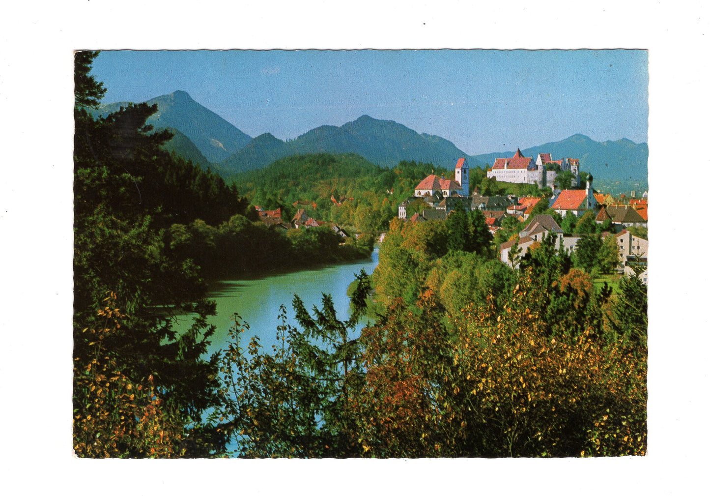 Ansichtskarte Füssen im Allgäu