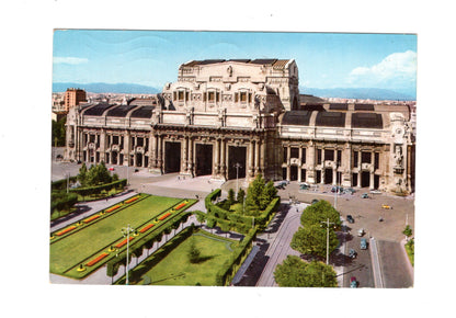 Ansichtskarte Milano Mailand / Hauptbahnhof / Italien