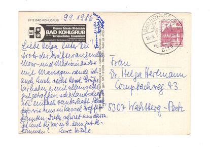 Ansichtskarte Bad Kohlgrub / Oberbayern