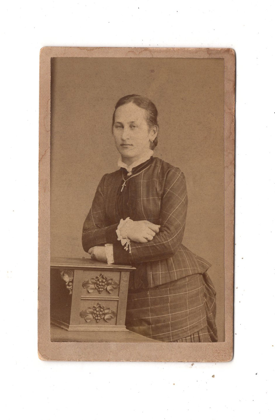 Fotografie Feine Dame - Passau 1870er