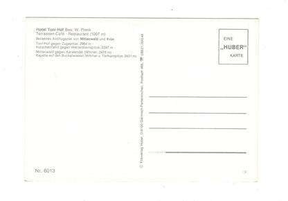 Ansichtskarte Hotel Toni-Hof / Mittenwald / G1-56