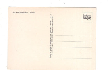 Ansichtskarte Herzberg / Harz / Schloss / J1-63