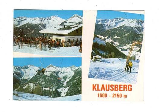 Ansichtskarte Skigebiet Klausberg / Italien / N1-62